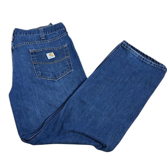 Carhartt denim jeans ,men 38x32,
relax,straight,outdoors,work,chores,barn yard - Picture 1 of 11